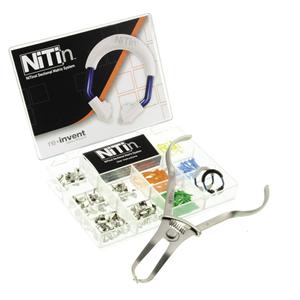 MATRICI SEZIONALI NITIN KIT - Mini kit: 40 matrici assortite, 2 anelli (alto e standard), 40 cunei assortit1, 1 pinza di posizio