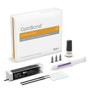 OPTIBOND UNIVERSAL 360 KIT - Bottle Kit: flacone da 5ml, Gel Etchant siringa da 3 g, 25 pozzetti, 100 pennellini