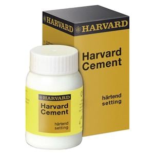 HARVARD CEMENT A PRESA RAPIDA - Polvere clinica n. 4 (giallo chiaro) - 100 g