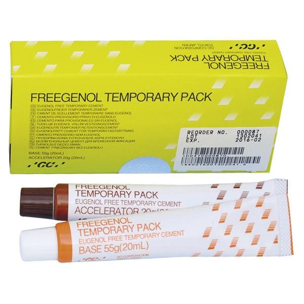 FREEGENOL TEMPORARY PACK - Confezione: base 55 g e catalizzatore 20 g