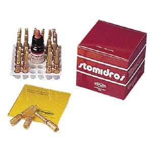 STOMIDROS - Confezione: 30 fiale di polvere da 200 mg cad. (per 60 medicazioni), liquido da 10 ml ed accessori