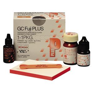 FUJI PLUS POLVERE KIT - Confezione: polvere gialla A3 da 15 g, liquido da 7 ml e condizionatore da 6,5 ml