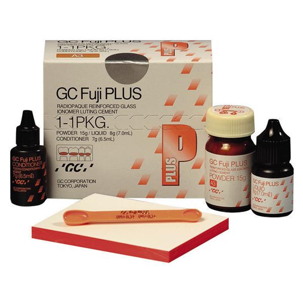 FUJI PLUS POLVERE KIT - Confezione: polvere gialla A3 da 15 g, liquido da 7 ml e condizionatore da 6,5 ml