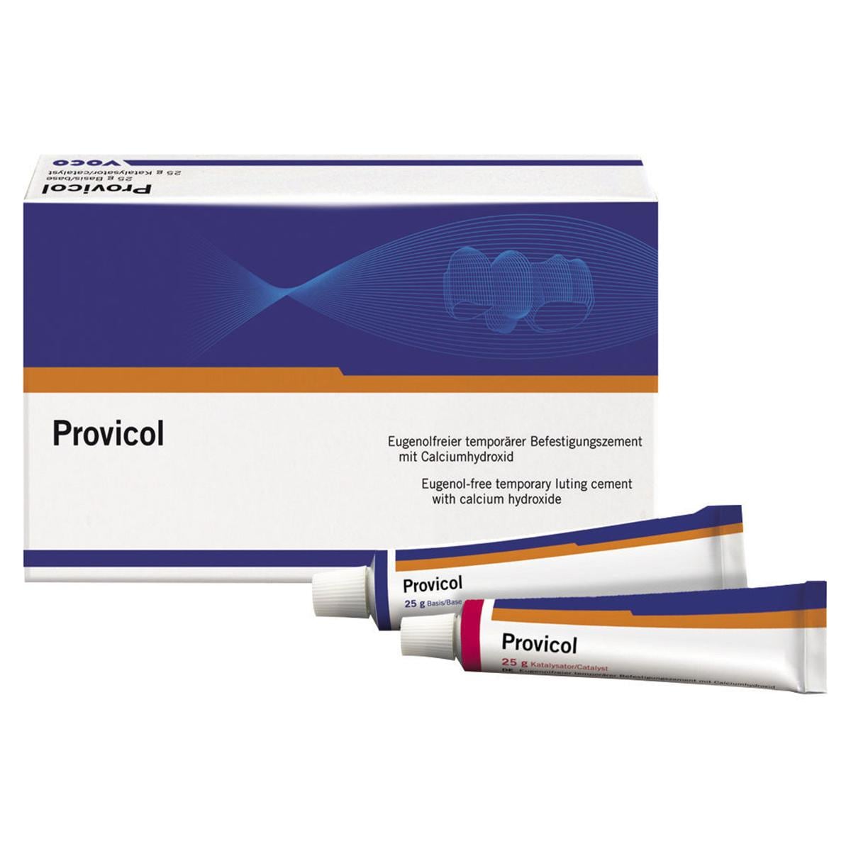 PROVICOL - Confezione: base e catalizzatore 2 tubi da 25 g cad.