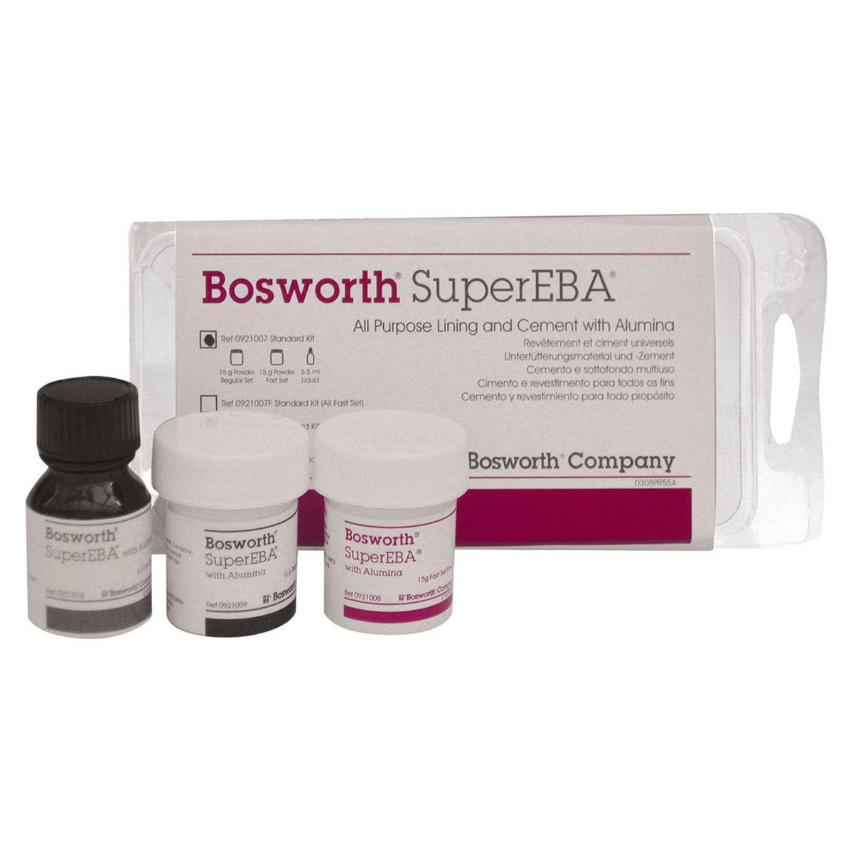SUPER EBA - Confezione: polvere Regular da 15 g, polvere Fast da 15 g e liquido da 6,5 ml