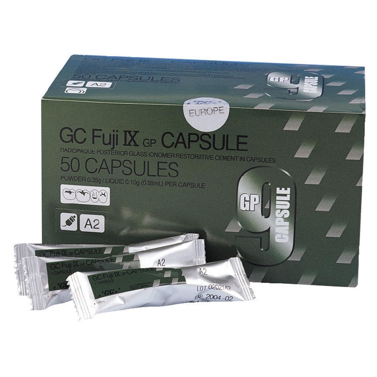 FUJI IX GP CAPSULE - fast (1'25") colore A2
