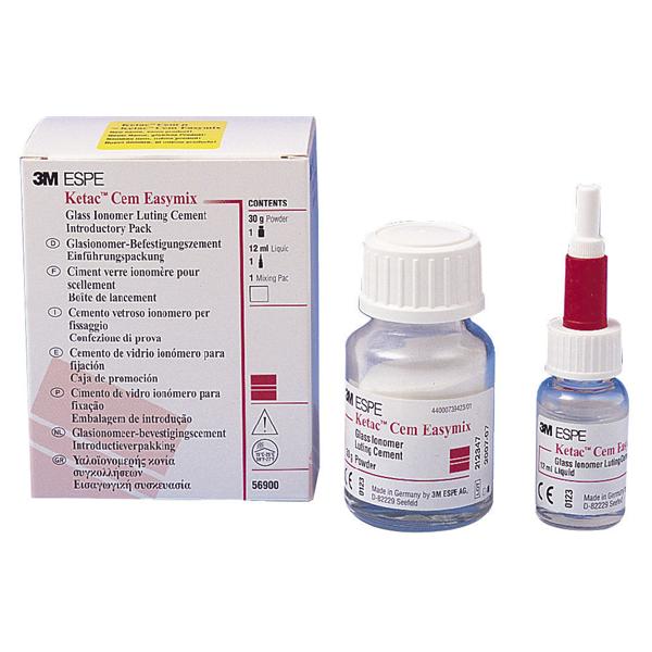 KETAC-CEM EASYMIX - Starter Kit: polvere da 30 g, liquido da 12 ml ed accessori
