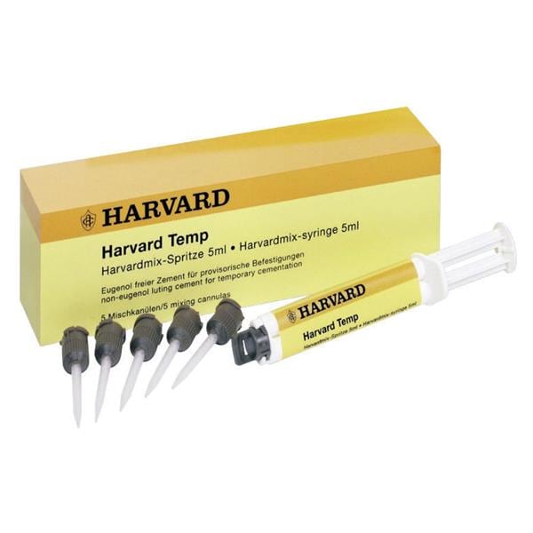 HARVARD TEMP - Confezione: 1 siringa automix da 5 ml + 10 puntali miscelatori marroni