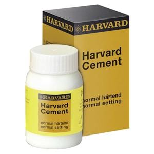 HARVARD CEMENT A PRESA NORMALE - Polvere clinica n. 4 (giallo chiaro) - 100 g