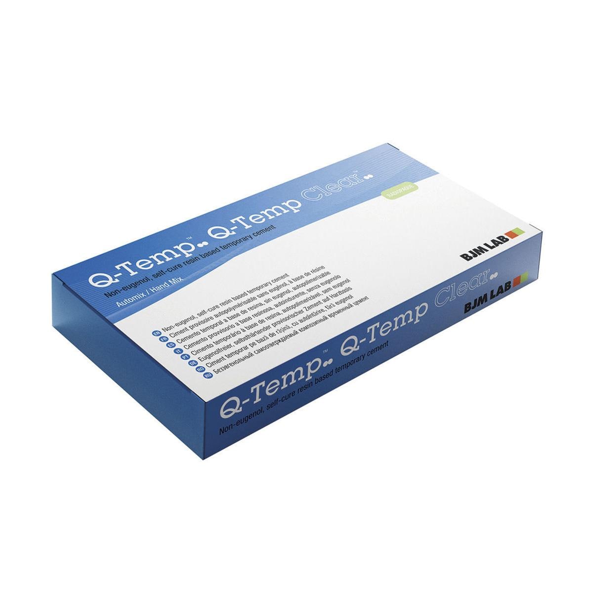 Q-TEMP - Confezione da 20 ml: 1 siringa base da 10 ml, 1 siringa catalizzatore da 10 ml ed accessori