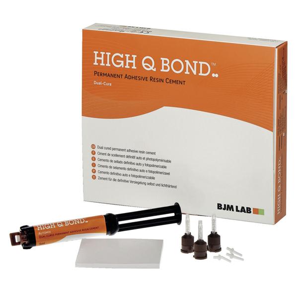 HIGH Q BOND - Confezione automix da 5 ml: 1 siringa automix da 5 ml (8 g),  10 puntali miscelatori corti (marroni/xx-small), 20 t - Henry Schein Krugg  S.r.l.