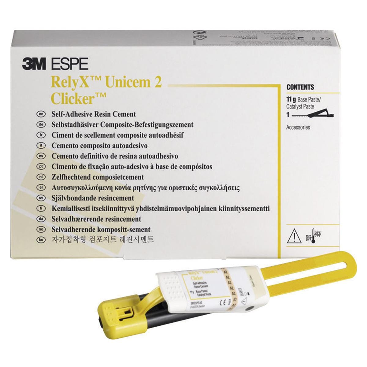 RELYX UNICEM 2 DISPENSER CLICKER - Colore Traslucente