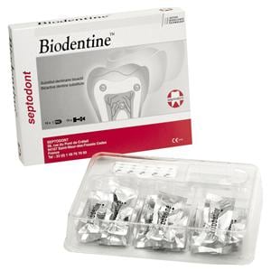 BIODENTINE CONFEZIONE INTRO - Confezione Intro: 5 capsule da 0,7 g cad. di polvere bianca + 5 flaconcini di soluzione acquosa di