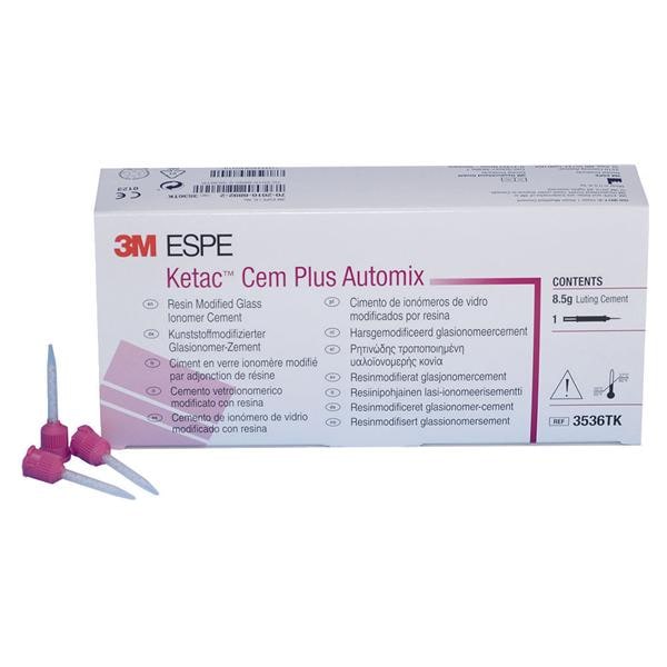 KETAC-CEM PLUS AUTOMIX - Value pack: 3 siringhe da 8,5 g cad. + 36 puntali