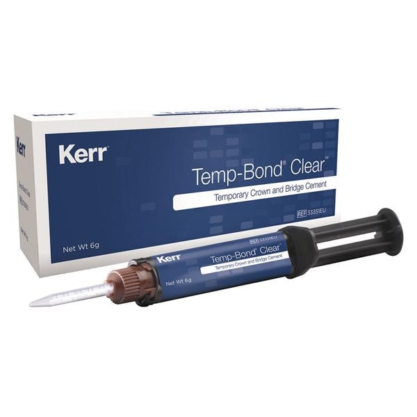 TEMP-BOND CLEAR - Confezione: 1 siringa automix da 6 g e 10 puntali miscelatori