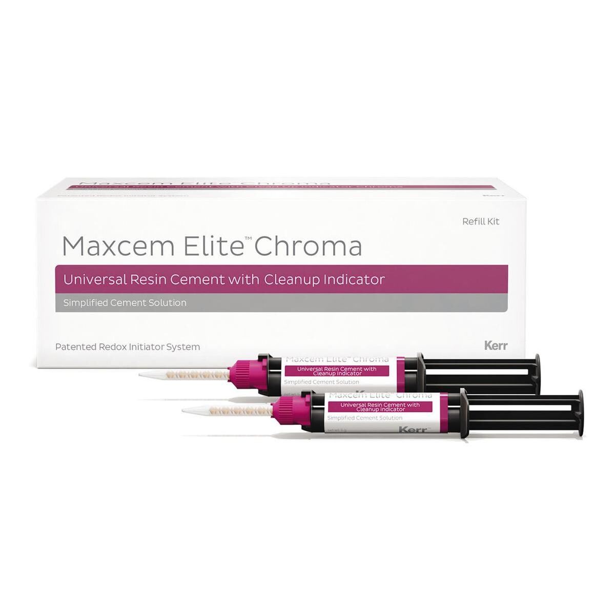 MAXCEM ELITE CHROMA SIRINGHE - Colore white