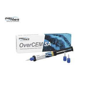 OverCEM SA SIRINGHE - Colore Universal A2 - siringa da 9,5 g + 8 puntali miscelatori regular conici, 5 puntali miscelatori cilin