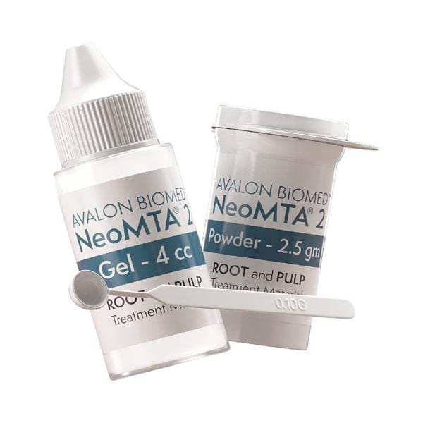 NeoMTA 2 - Kit da 2,5 g di polvere + 4 cc di gel (per 25 applicazioni circa)