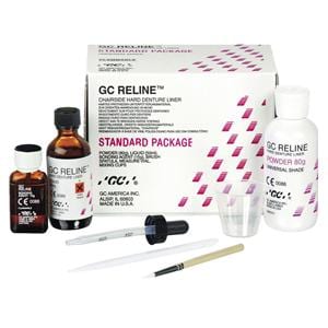 GC RELINE - Kit: polvere 80 g, liquido 50 ml e bonding agent 15 g