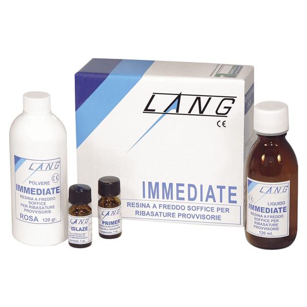 IMMEDIATE - Kit: polvere da 120 g, liquido da 120 ml, 1 Primer
