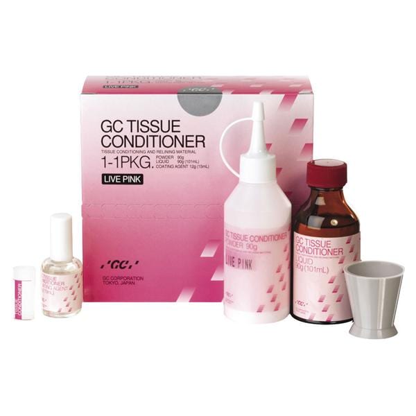 TISSUE CONDITIONER - Kit: polvere da 90 g, liquido da 101 ml, rivestimento flacone da 15 ml