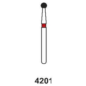 FRESE DIAMANTATE COMPOSHAPE per CA (anello rosso) - FIG.801-ISO 001 017
