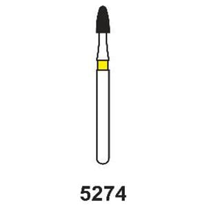 FRESE DIAMANTATE COMPOSHAPE per CA (anello giallo) - FIG.390-ISO 274 014