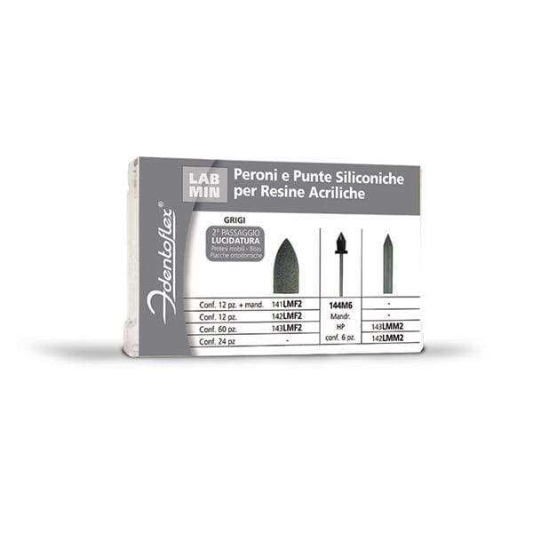 PERONI IN SILICONE LAB MIN - colore grigio - 2°passaggio