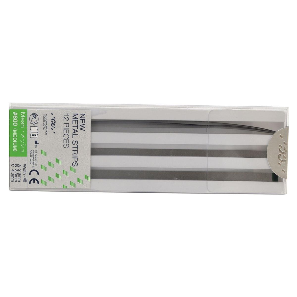 NEW METAL STRIPS - Grana 70&#181;m/medium - Misura 600 - verde