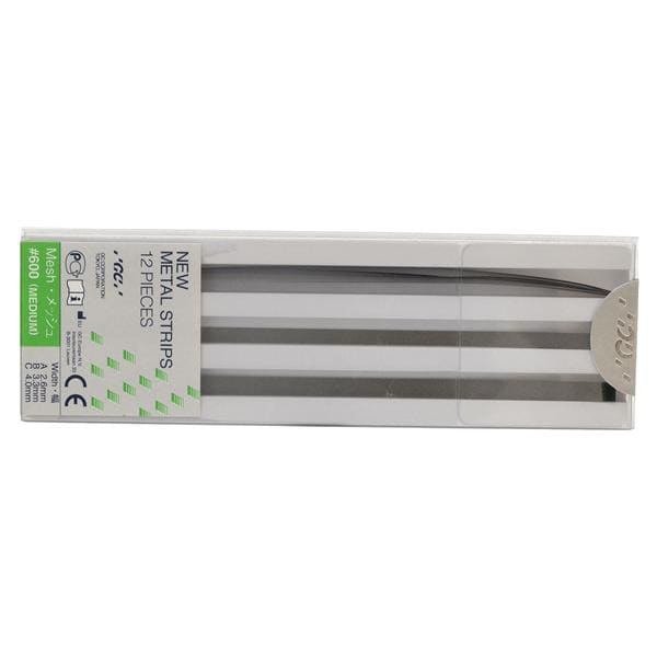 NEW METAL STRIPS - Grana 70&#181;m/medium - Misura 600 - verde