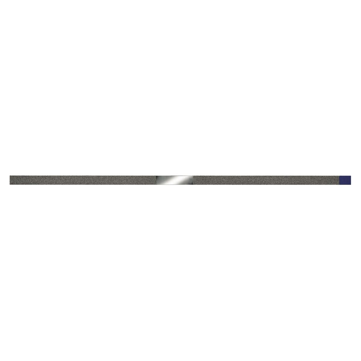 STRISCE DIAMANTATE - parte centrale non diamantata (16 mm) - Spessore/ Grana 0,13 mm/45&#181;m blu - altezza mm 2,5