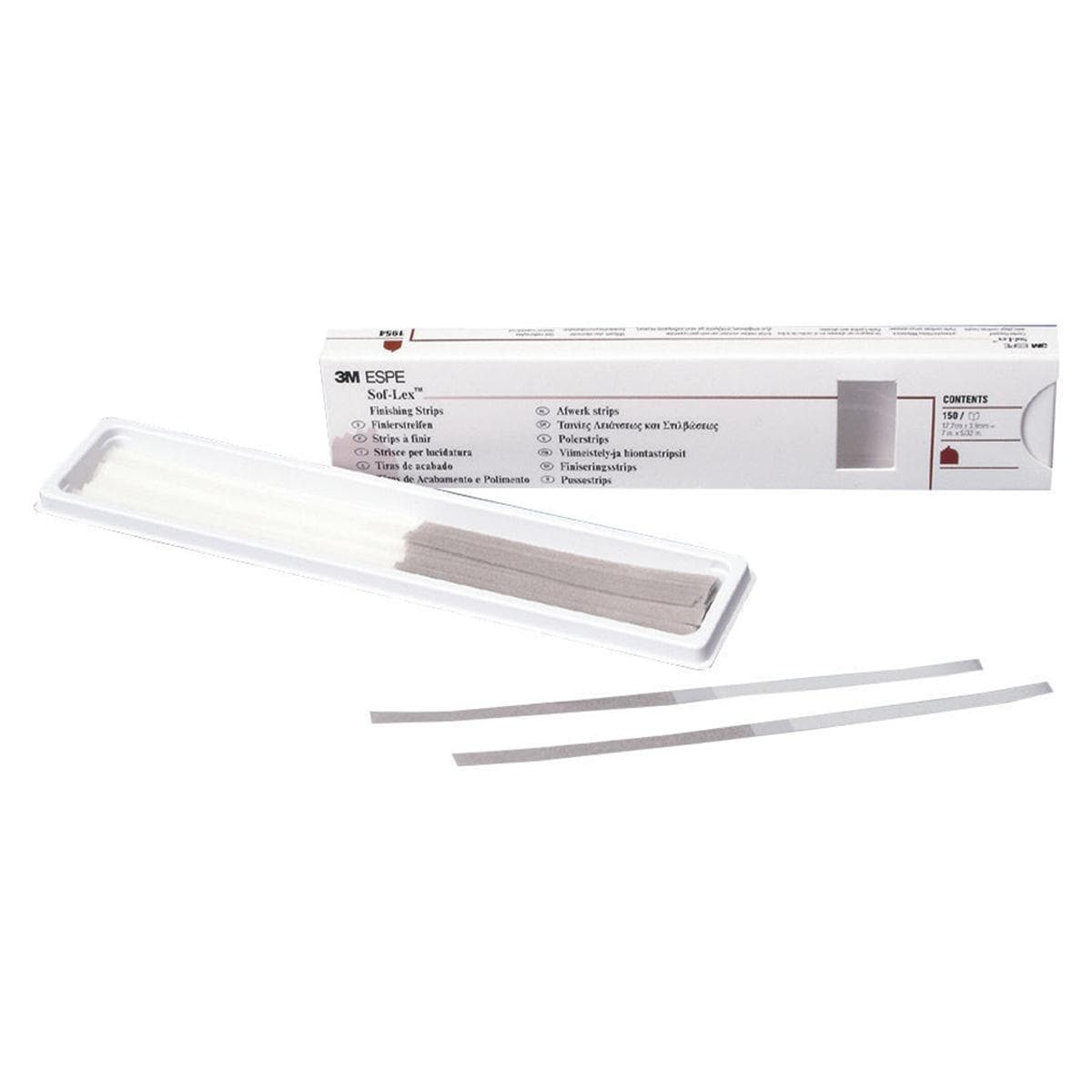STRISCE ABRASIVE SOF-LEX - Grana fine/x-fine h 3,9 mm - 120 pz.