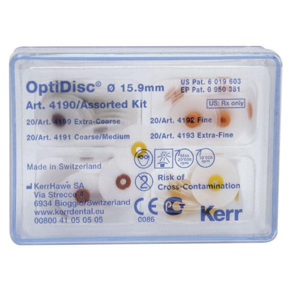 OPTIDISC KIT - Kit 80 dischi Ø 15,9 mm