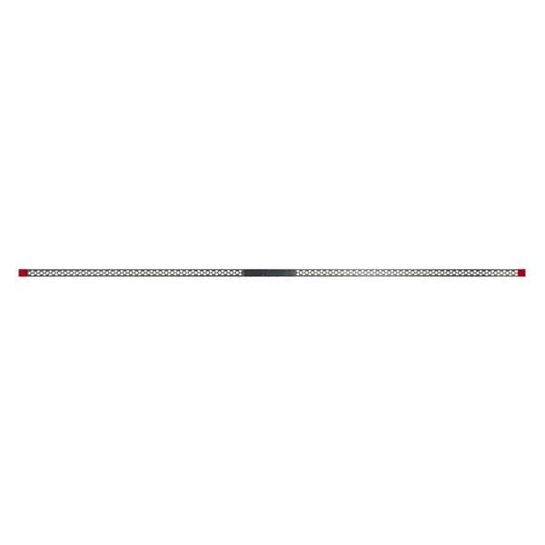 STRISCE DIAMANTATE PERFORATE - Spessore/ Grana 0,10 mm/30&#181;m F rosso - h. mm 2,5