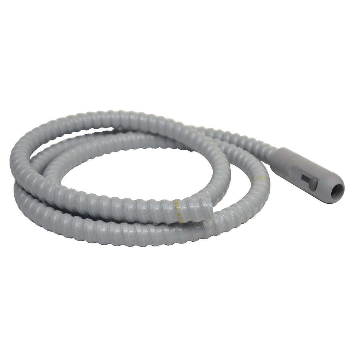 TERMINALI PER ASPIRAZIONE - Terminale smontabile Ø 11 mm completo di tubo a spirale grigio (lunghezza m 1,40)