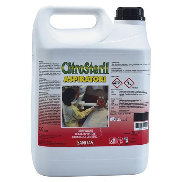 ASPIRATORI CITROSTERIL - Tanica da 5 litri (per 100 litri di soluzione)