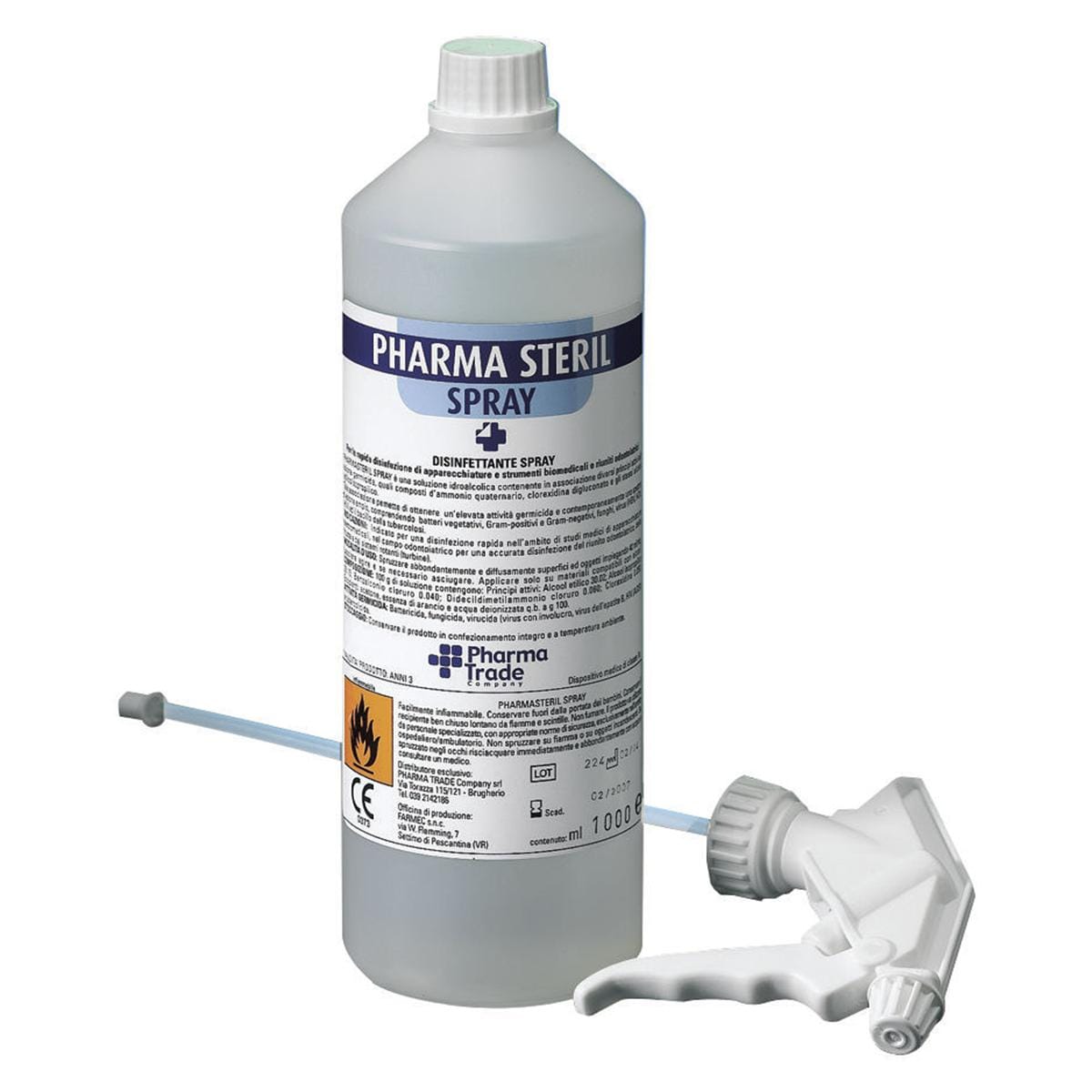 PHARMA STERIL SPRAY - Flacone da 1 litro con erogatore