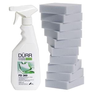 FD 360 - Flacone da 500 ml con erogatore + 10 spugne speciali (ad esaurimento)