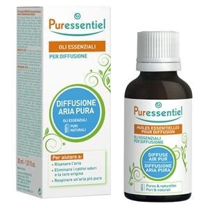 OLI ESSENZIALI 100 % PER DIFFUSIONE - ESSENZA ARIA PURA - aiuta ad eliminare i cattivi odori e limita le fonti di allergie