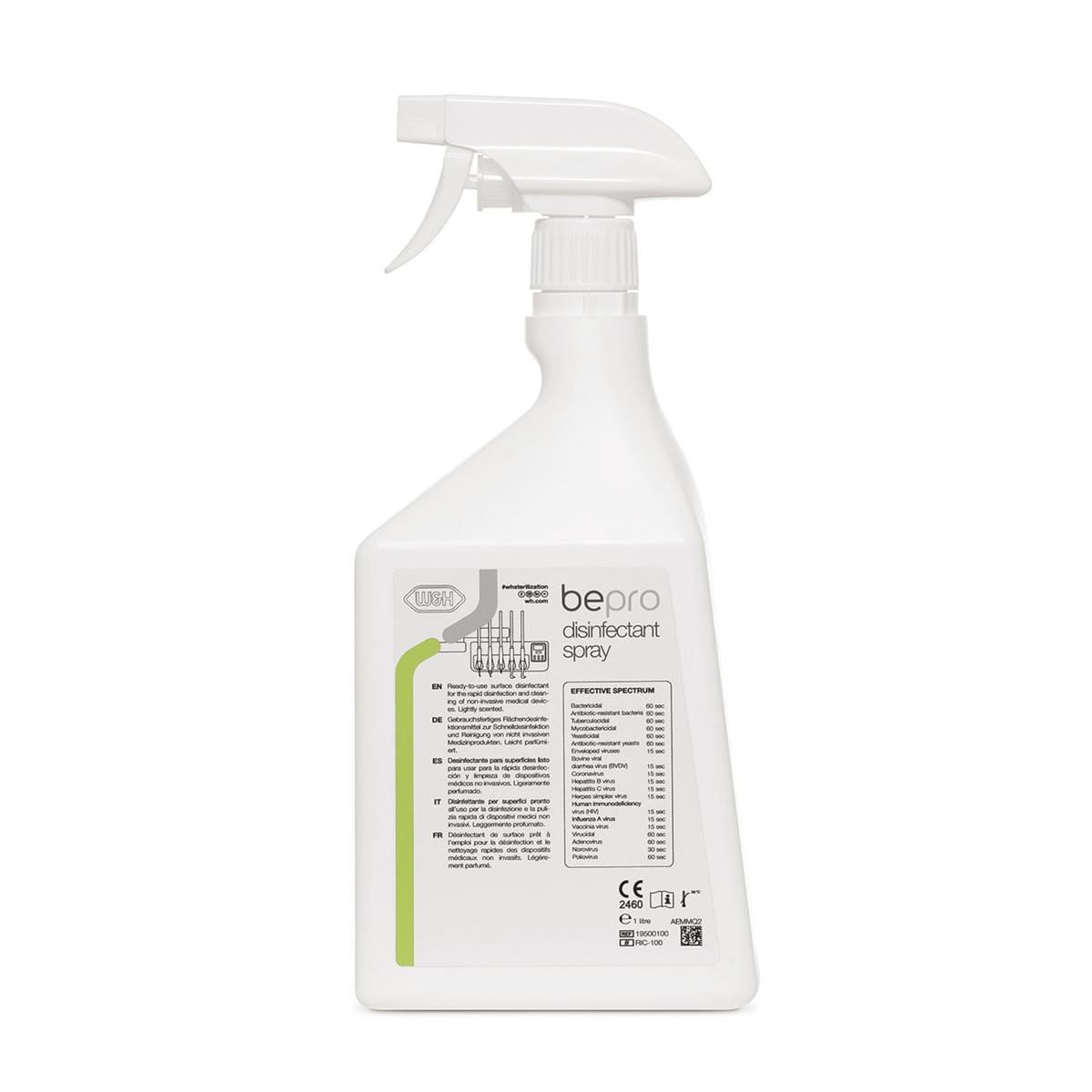 BEPRO DISINFECTANT SPRAY - Flacone da 1 litro con nebulizzatore
