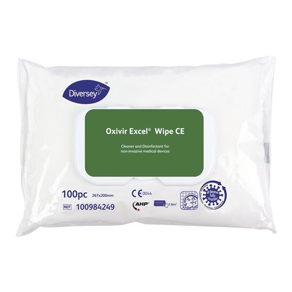 OXIVIR EXCEL WIPES - Busta dispenser da 100 salviette