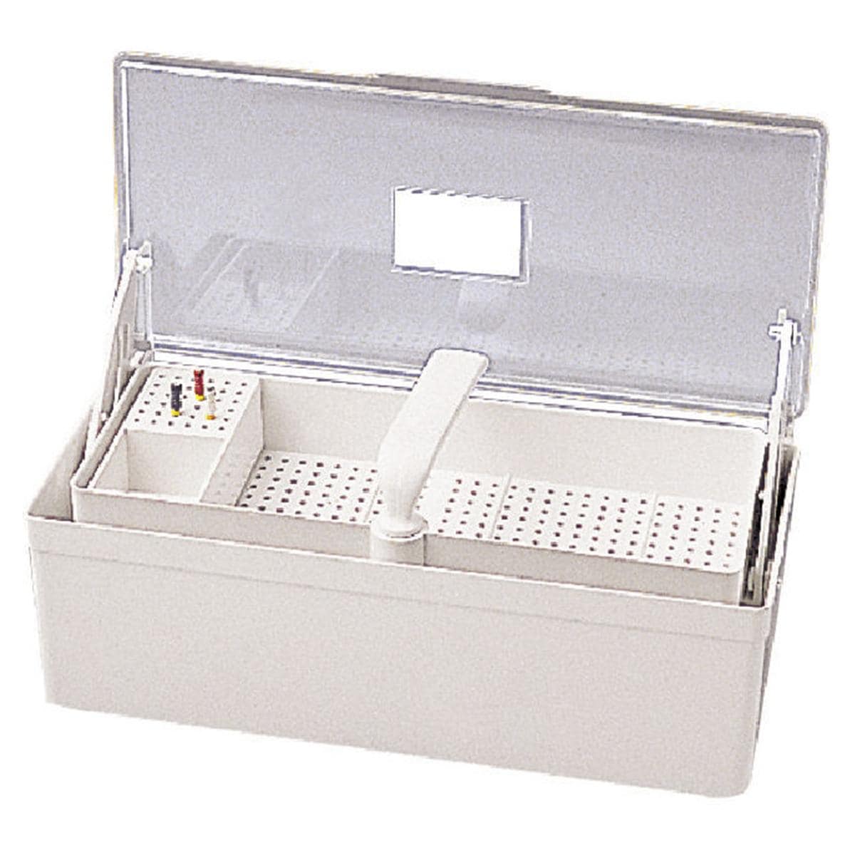 TRAY GERMICIDA - Con coperchio in plastica (non autoclavabile)