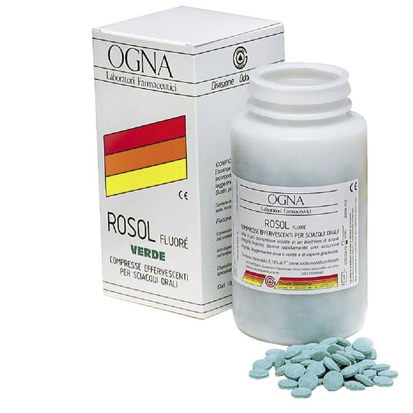 ROSOL FLUORÈ - VERDI alla menta - 1000 compresse