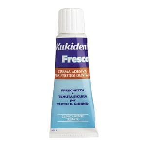 PASTE ADESIVE - KUKIDENT FRESCO - menta forte - tubo da 40 g