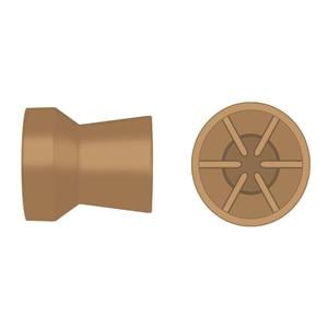 PROPHY CUPS - Rigide/arancione Snap-On - 120 pz.