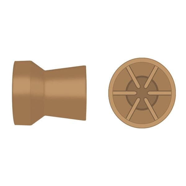 PROPHY CUPS - Rigide/arancione Snap-On - 120 pz.