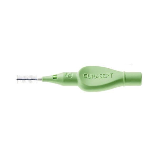 CURASEPT PROXI linea PREVENTION - P09 - ISO 2 verde Ø 0,9 mm - 6 pz. con cappuccio