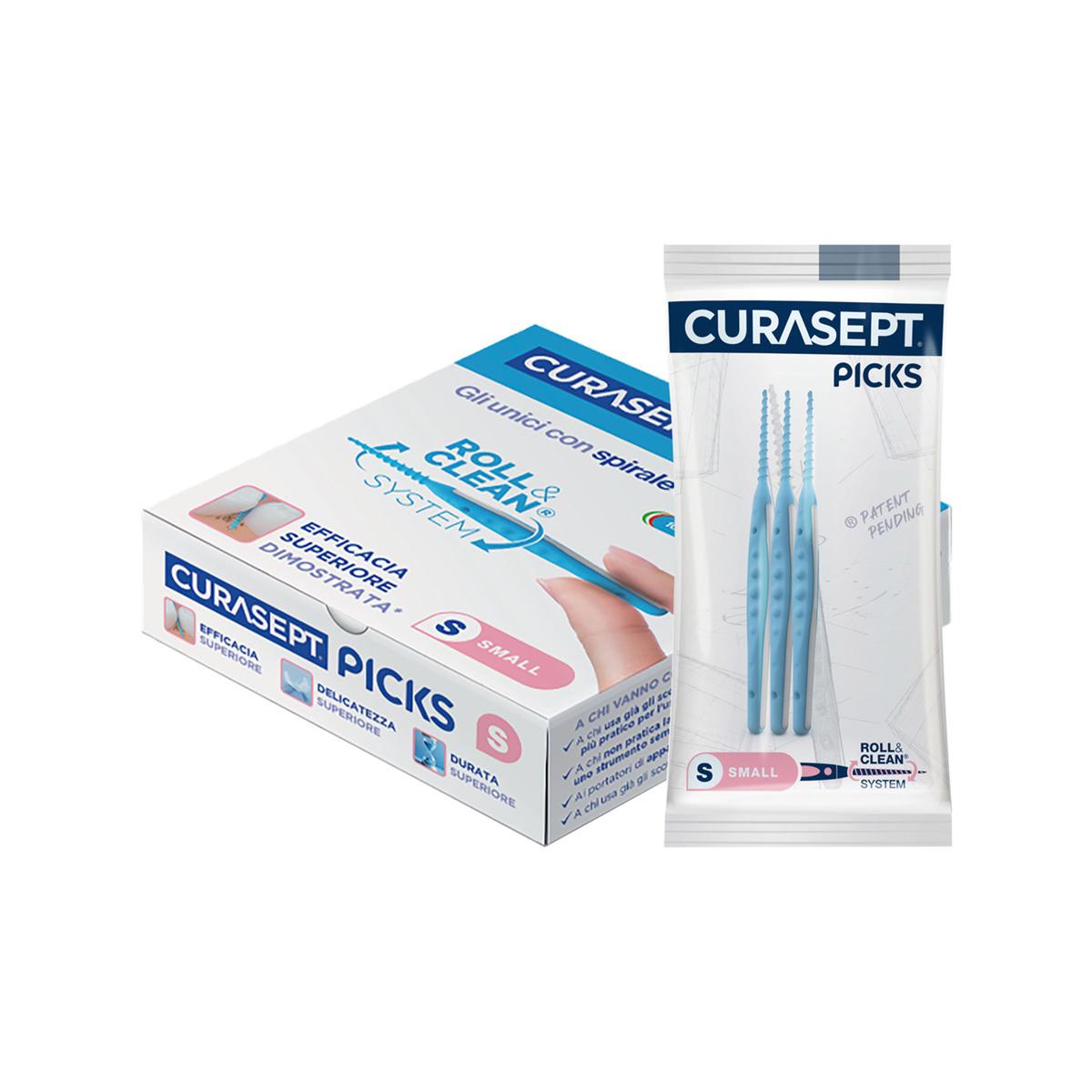 CURASEPT PICKS - Misura SMALL Refill 50 bustine x 3 pz.