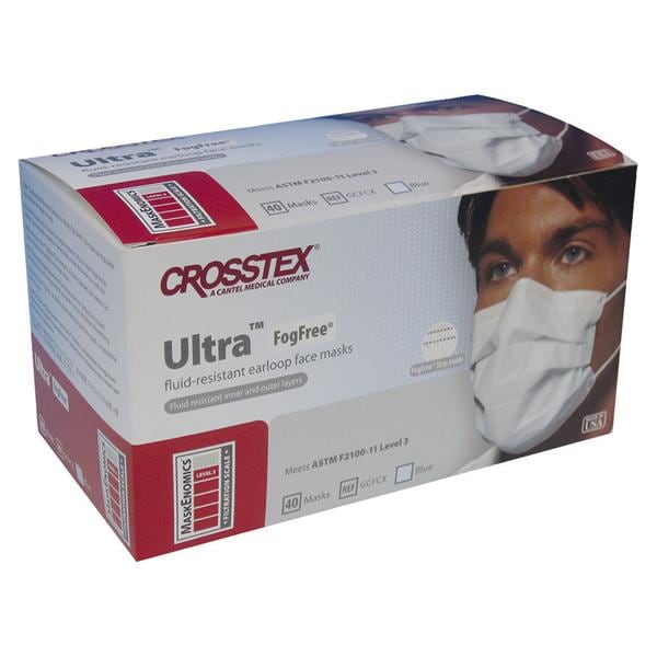 MASCHERINA ULTRA FOG FREE - Modello semplice - Confezione da 40 pz.