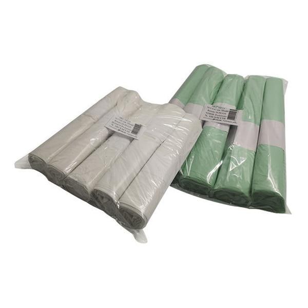 SACCHETTI UNIFAMILIARI CON LEGACCIO - Misura cm 50x60 - Bianco profumato